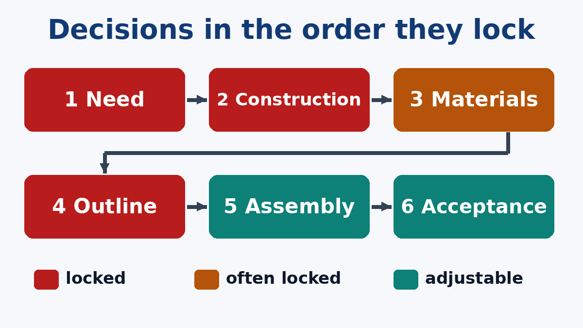 Metal core PCB decisions in the order they lock in