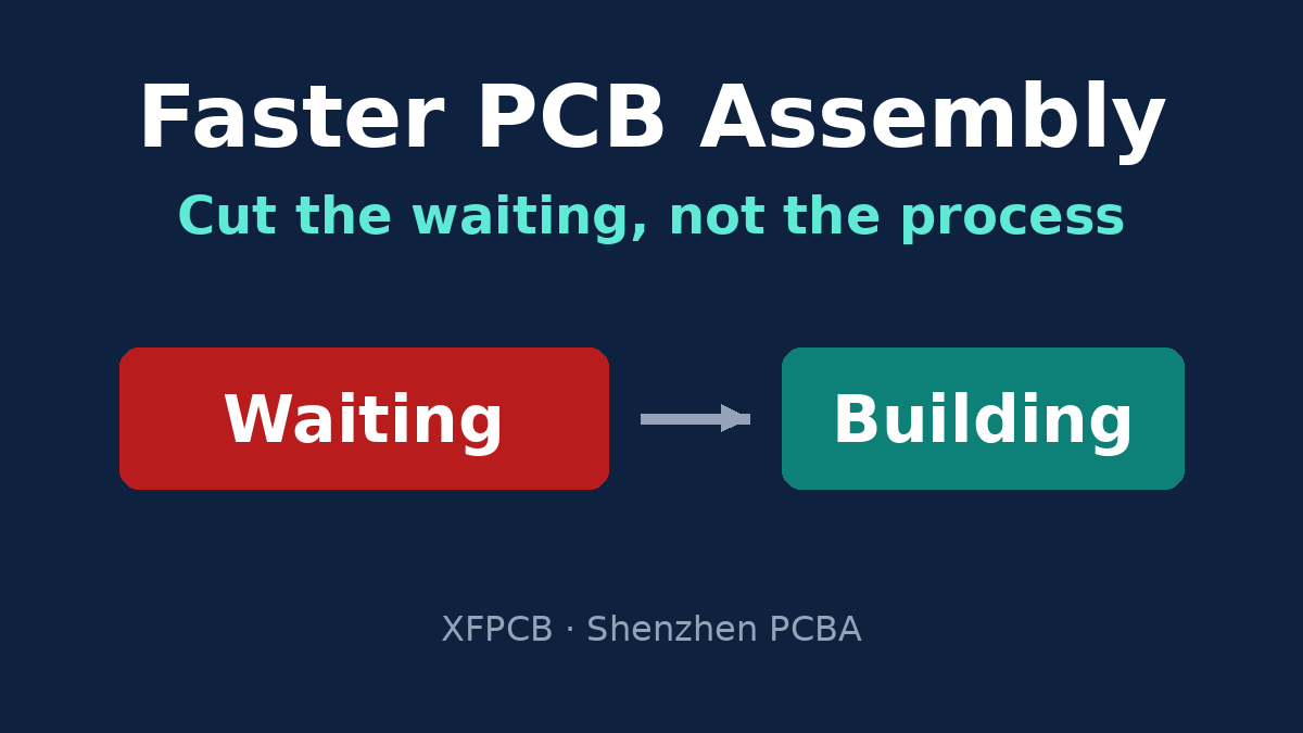 Buyer-side levers that shorten PCB assembly cycle time